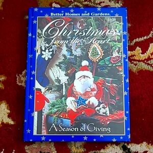 Better Homes & Gardens Christmas From The Heart book.